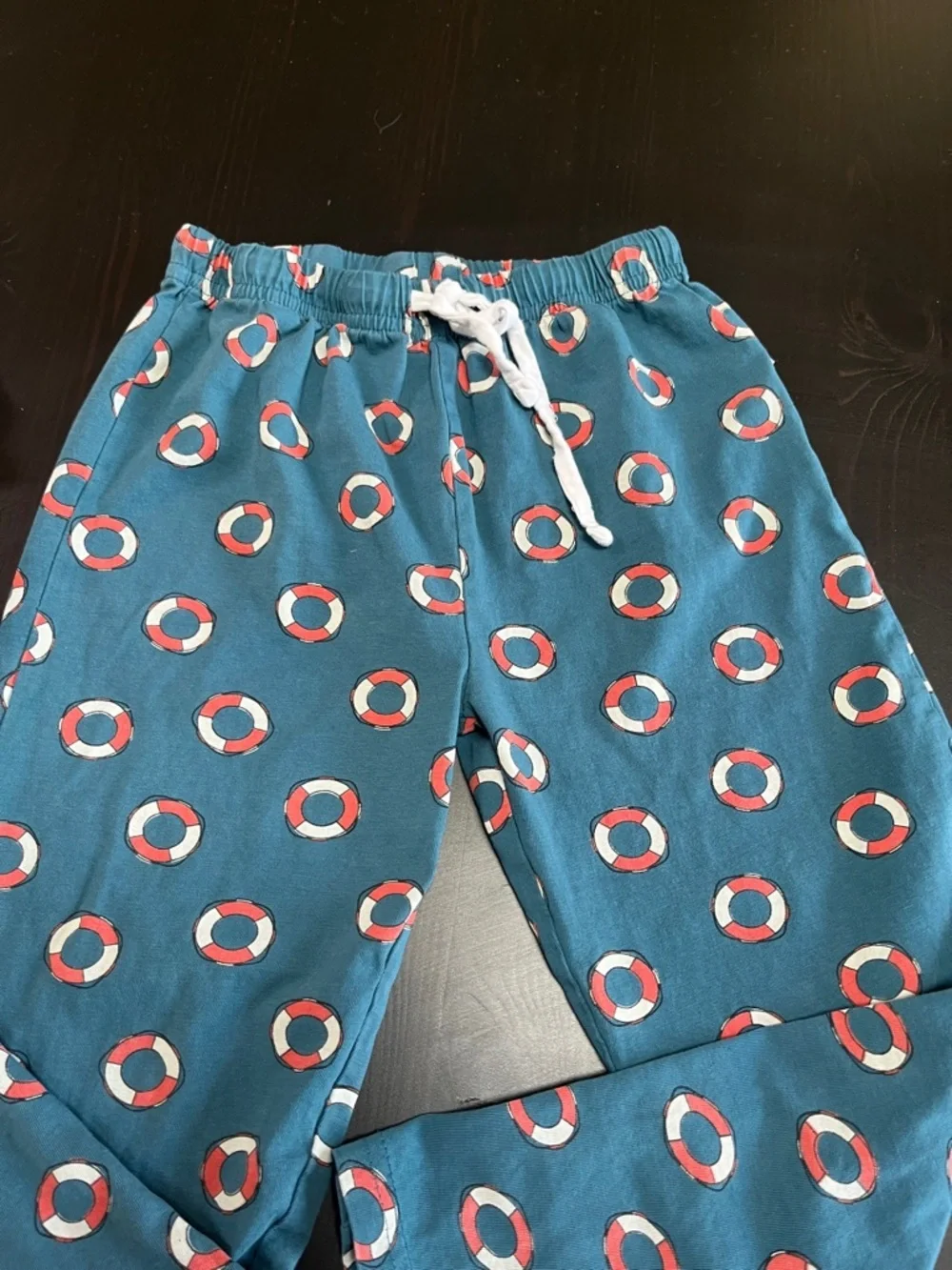 Kids Teal Life Ring Print Pajama Set by Carter's